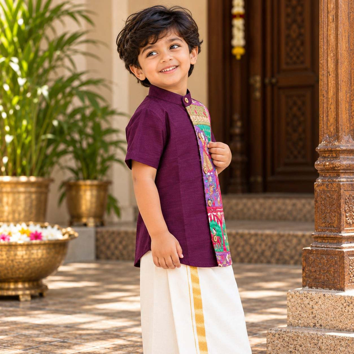 Rang Mahal Ethnic Shirt