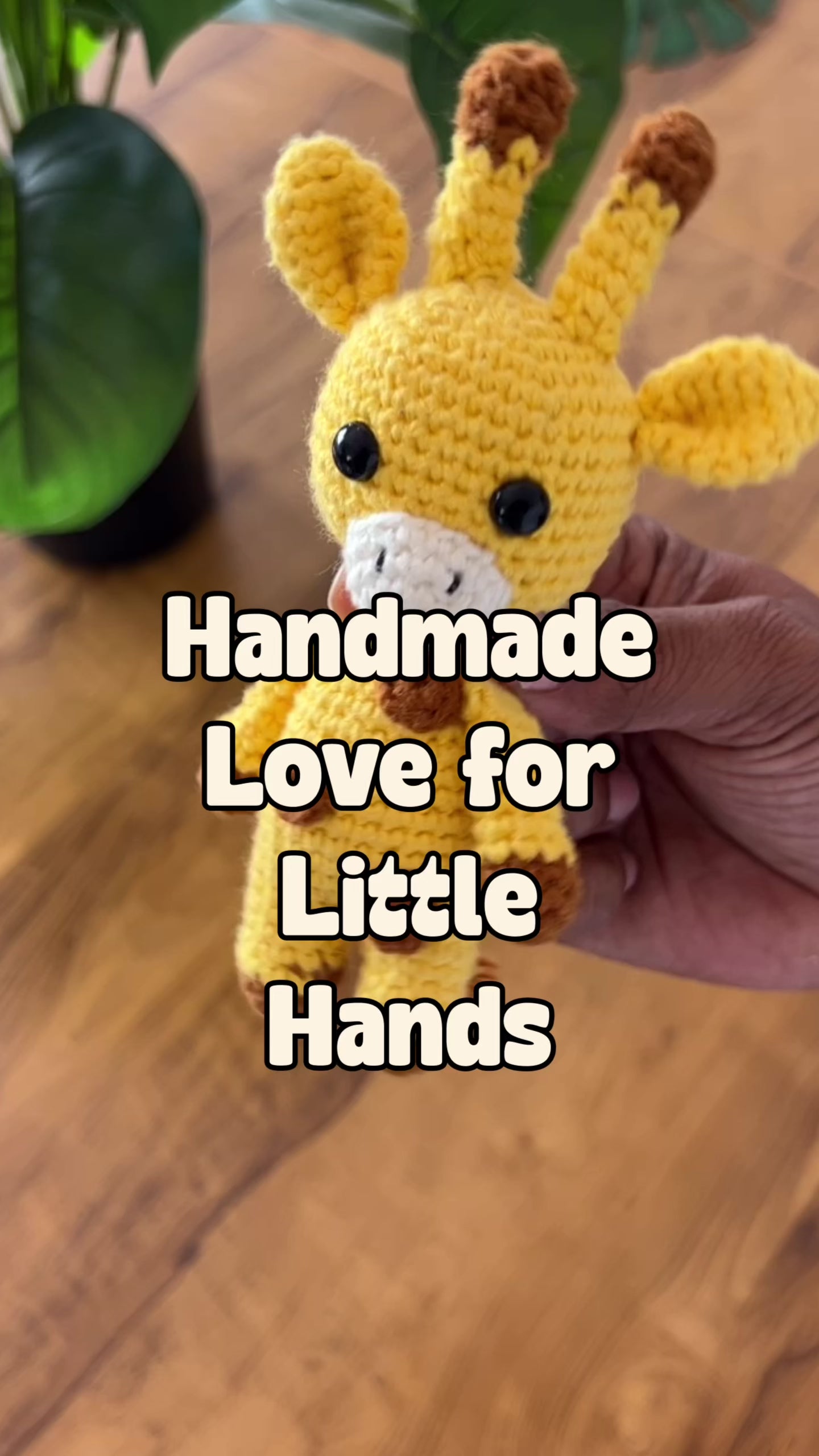 Crochet Toy-Giraffe-Handmade