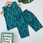 Greeny  Ikkat - Co-Ord Set