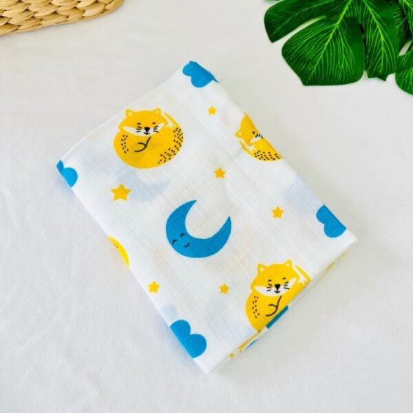A Moon & Star -Muslin Towel