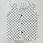 Jhabala - Green polka dot