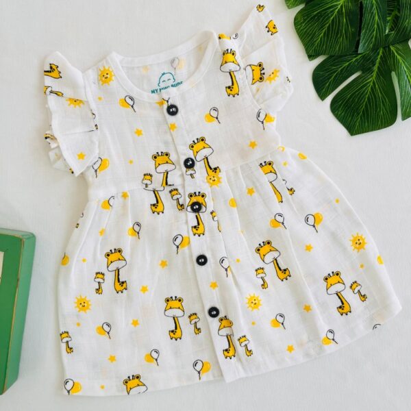 A Girafee -Frill Frock