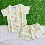 Green airplane- Half Sleeve & Shorts