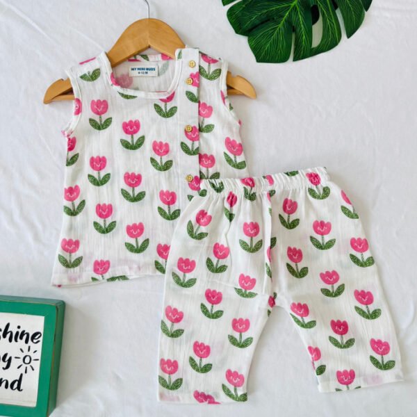 Tulip Flower -Co-Ords Set