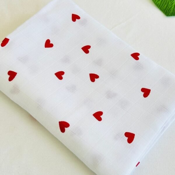 A Heart  -Muslin Towel
