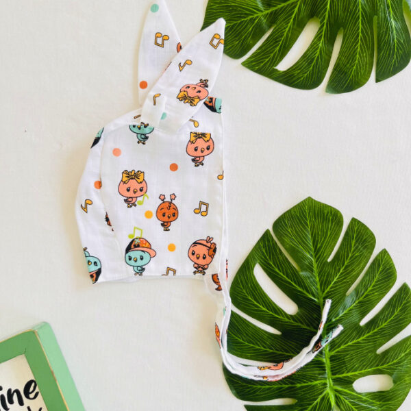 Bunny Cap- Kitty(0-6m)