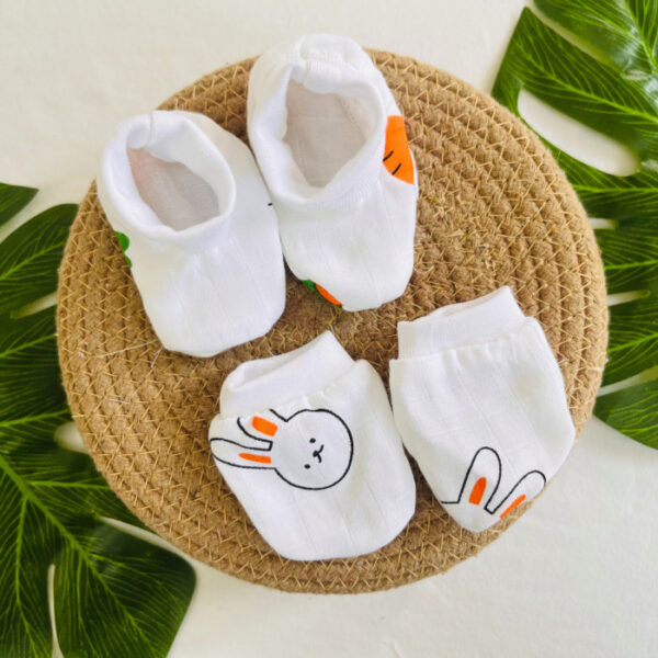 Carrot -  Booties & Mitten