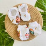 Kitty - Booties and Mitten