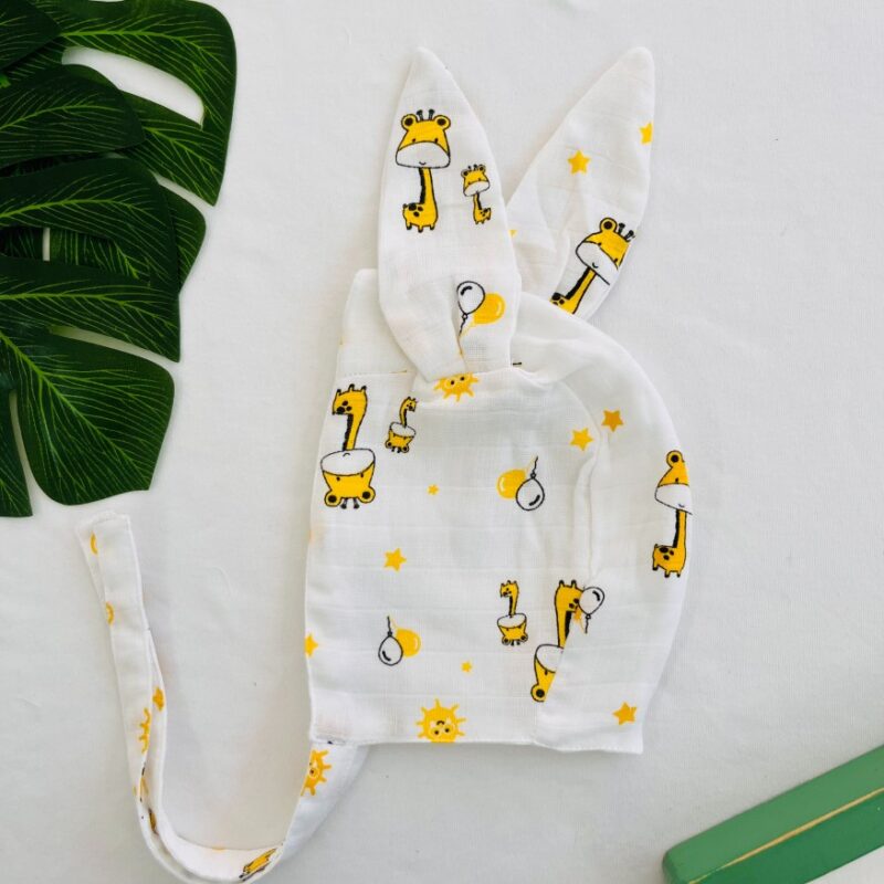 Bunny Cap- Girafee-(0-6M) - Image 1