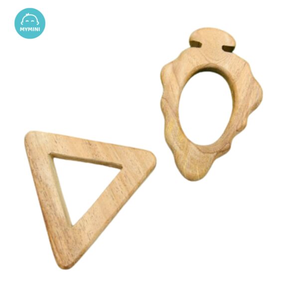 Carrot&Triangle-Neem Wood Teether