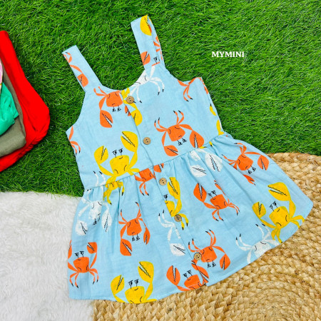 A crab -Crinkle Frock