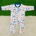 Blue Tree print -SleepSuit