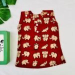 A Elephant Red - Jabla Shoulder Button