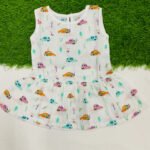 Car Leaf - Back Loop Frock (6-12)