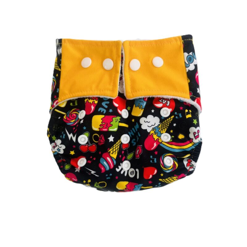 Black - Cloth Diaper - Image 1