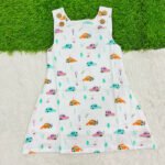 Car Tree - Shoulder Button frock