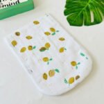 Muslin Burp Cloth - Lemon Fruit