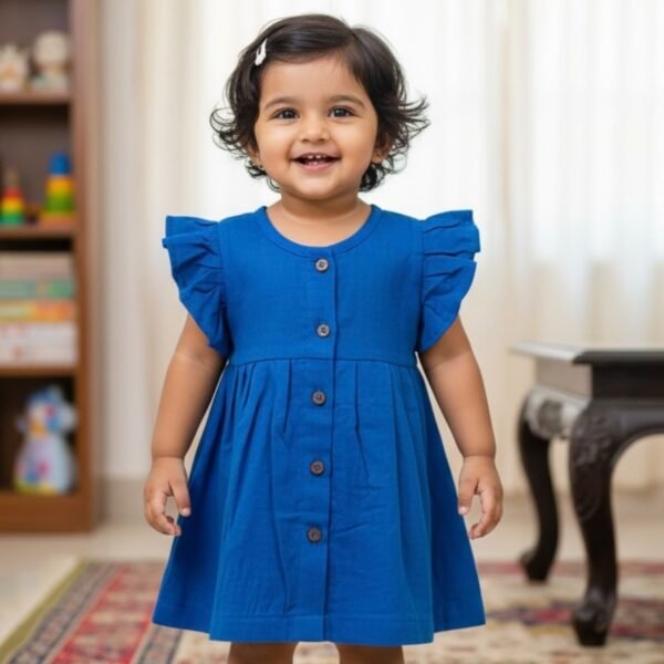 A Blue-Frill Frock