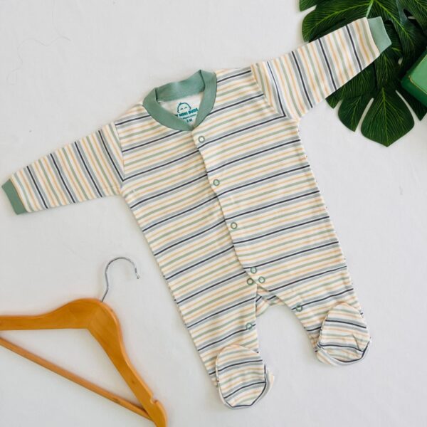 A GreenStripe -SleepSuit
