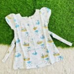 Puff Hand Frock- Boat