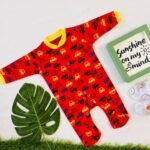 Yellow Car-SleepSuit