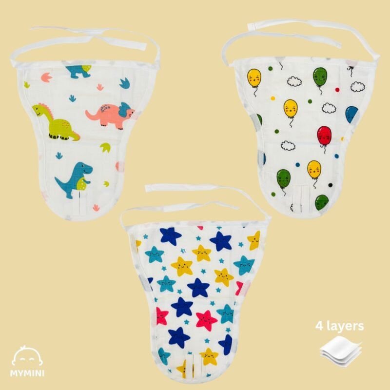 A Combo Pack 3- Padded Nappy 4 Layer - Image 1