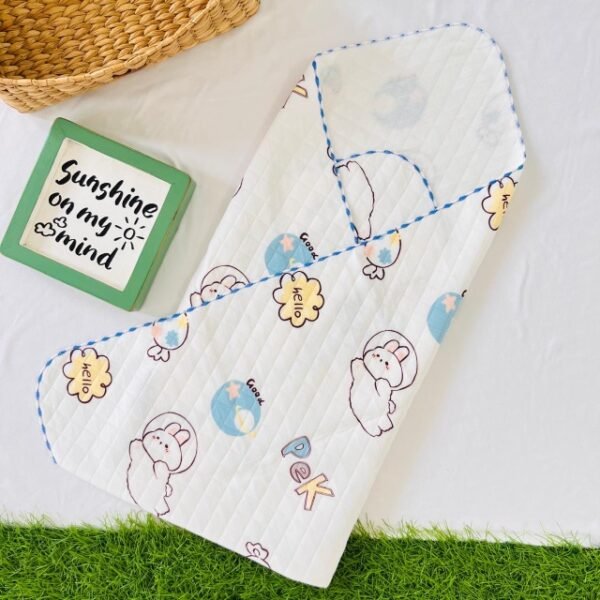 Puppy - 2 Layer Muslin Blanket- 85*85 cm