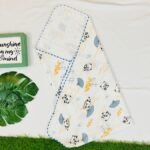 Panda  - 2 Layer Muslin Blanket -85x85 cm