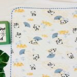 Panda  - 2 Layer Muslin Blanket -85x85 cm - Image 2