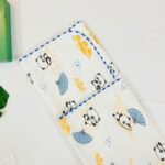 Panda  - 2 Layer Muslin Blanket -85x85 cm - Image 3