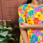 Yellow floral - Calf Lenght - Image 2