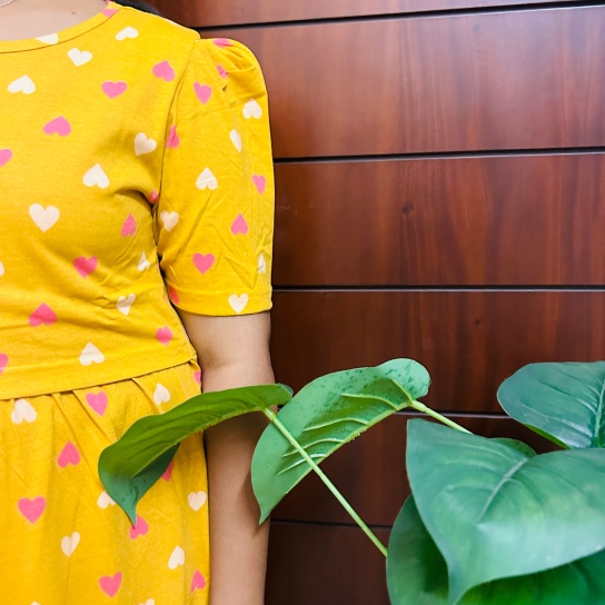 Yellow Heart – Maternity Wear