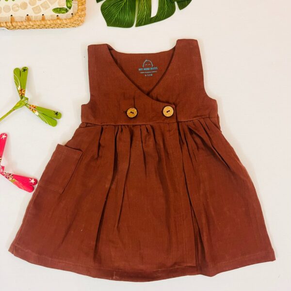 Kimono Frock – Brown