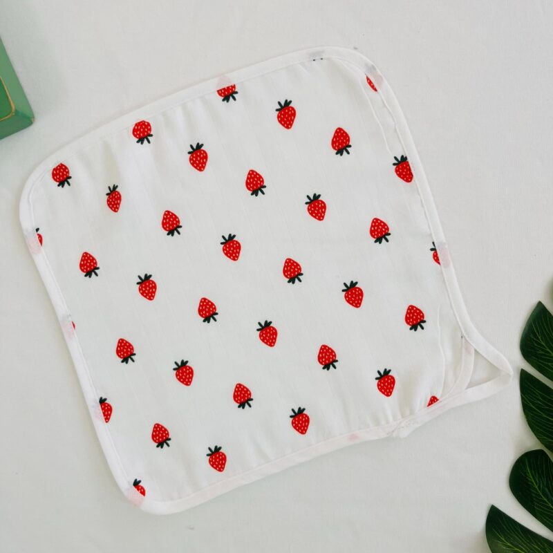 Wash Cloth-Strawberry - Image 1