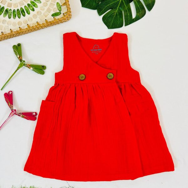 Kimono Frock - Red