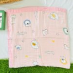 Forest Animals– 6 layer Muslin Blanket - 110*110 cm