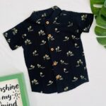 Yellow Coconut Black- Shirt