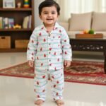 A watermelon-Night Suit set - Image 3