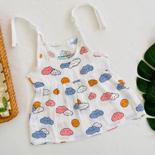 Rainbow-Knot Frock