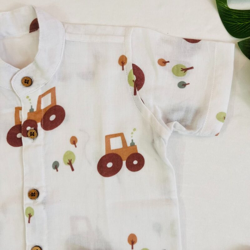 Tractor and Tree-Kids Shirt &Trouser - Image 2