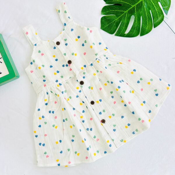 Colourfull Heart-Nila Frock