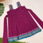 A Ethnic pleated - Plum