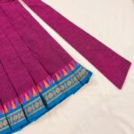 A Ethnic pleated - Plum - Image 4