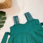 A Ethnic Pleated - Peacock Teal - Image 2