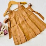 A Golden-Ethnic Pleated