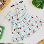 A Watermelon-Cross Over Frock(Headband-Free) - Image 2