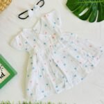 A Colorful Heart-cross over Frock (Headband-Free) - Image 2