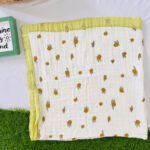 Brown Fruit-6 layer Muslin Blanket–110*110 cm