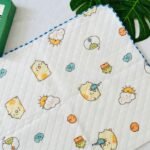 A Cat & Cactus-2 layer Blanket 85*85cm - Image 2