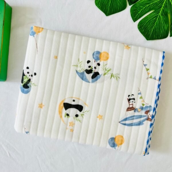 A Panda Baby-2 layer Blanket 85*85cm